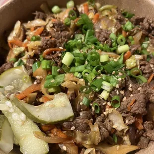 The beef bowl