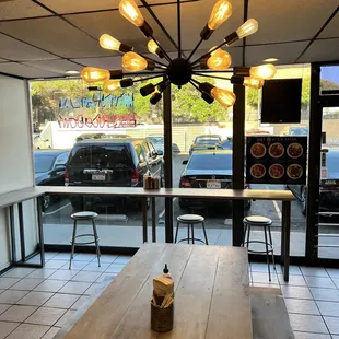 a view of the outside of the restaurant