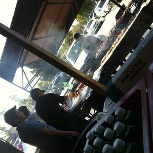 interior, sushi and sashimi