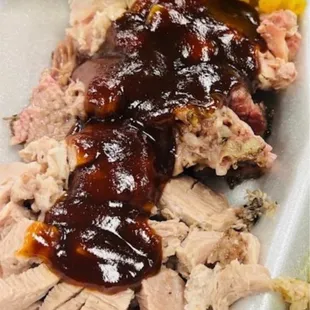 ribs, food, bbq ribs