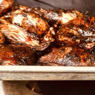 Smoked BBQ chicken. Delicious!