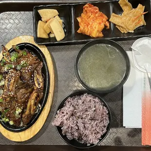 Short ribs meal. What you see is $30.