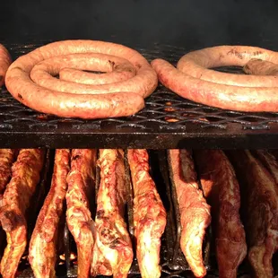 Smoked Rope Sausage.