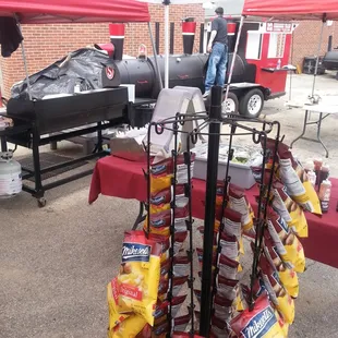 So BBQ on a train....