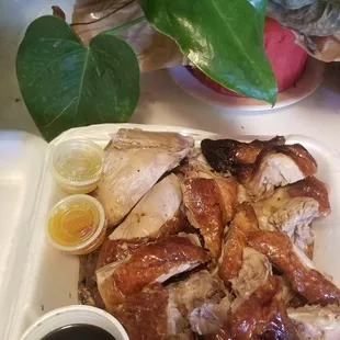 Cantonese style roast duck. Be sure to ask them to chop it up.