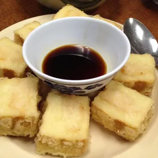 Garlic Fried Tofu