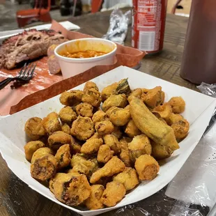 &quot;Side&quot; of Fried Okra! It&apos;s huge!! :)