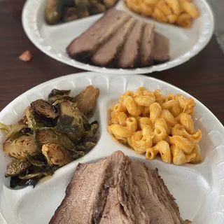 Roasted Bacon Brussels Sprouts