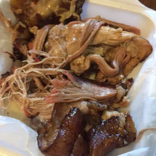 A pound of pulled pork