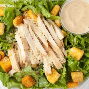 Chicken Caesar salad