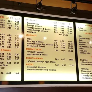 Menu prices hasn&apos;t changed much over the years. June 2018