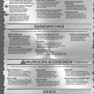 Menu (2 of 2)
