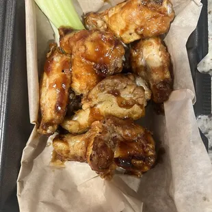 Bourbon Teriyaki Wings