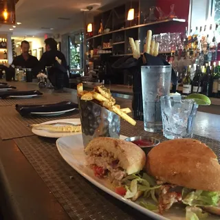 Grilled Fish BLT Sandwich