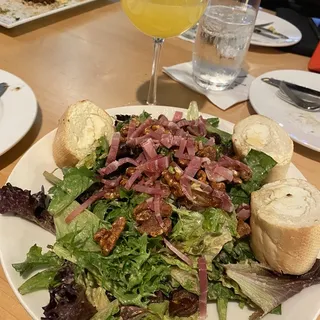 Warm Goat Cheese Salad - No Prosciutto