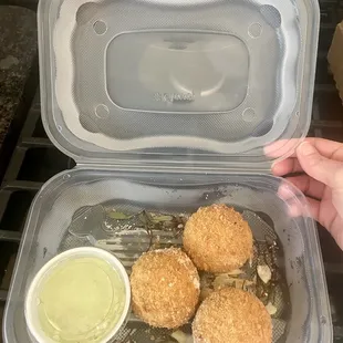 Arancini Balls from BB's Pizza