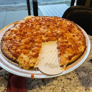 Blackened Luau Pizza