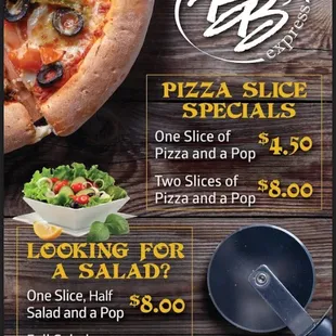 BB'sd Pizzaria Express - Lunch Deals