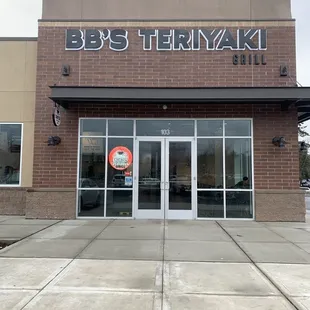 Restaurant storefront/entrance