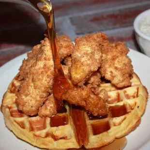 Chicken &amp; Waffles!