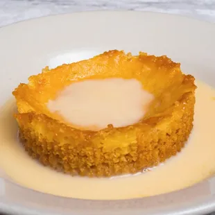 Butter Cake with Rum Sauce