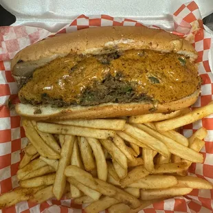 Philly Cheesesteak Combo