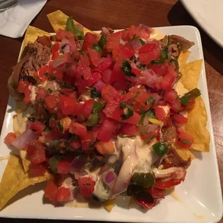 Pork Fajita Nachos