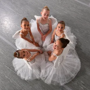 Our Little Angels are getting ready for the Nutcracker.