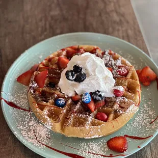 Yum yum party waffle