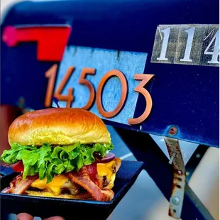 Smash Burger with Bacon