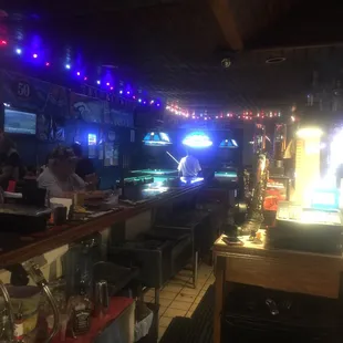 a bar with a lot of people
