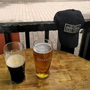 Beer on tap