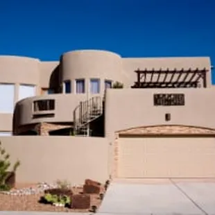 Adobe Home Garage Door