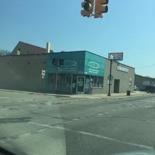 The corner of John are and Myers just look for this building :-) have fun #detroit