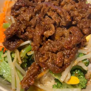 Spicy Beef Bulgogi bowl