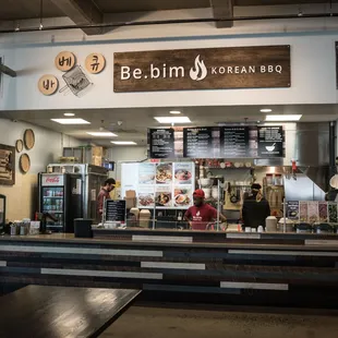 sushi and sashimi, interior