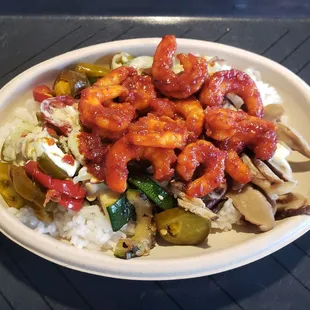 Spicy Shrimp Bowl