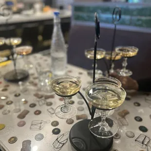Champagne flights