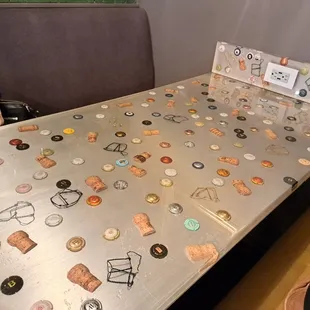 Cool tabletop in the booth