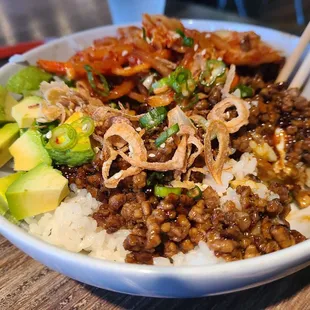 Poke bowl Korean - very good