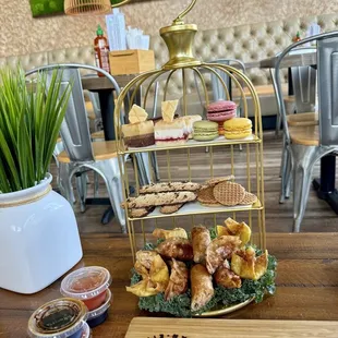 Afternoon tea snacks