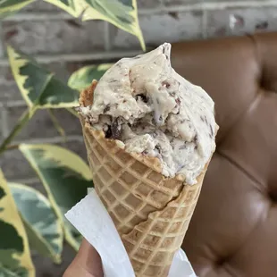 Hazelnut Nutella ice cream