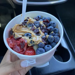 Super Berry Bowl ADD Peanut Butter