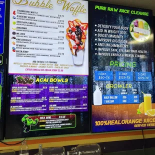 Digital Menu