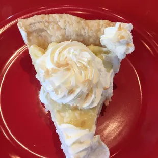 Even the cream on top of my coconut was freshly whipped.