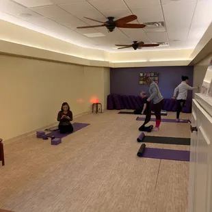 Yoga studio