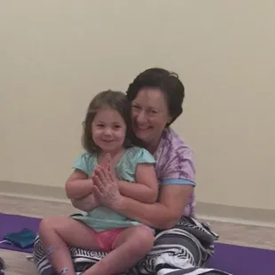 Child &amp; Me yoga classes for all ages!