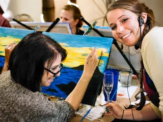 Wine and Canvas Indy