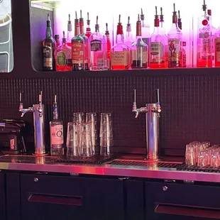 Taps are for show. No draft beer