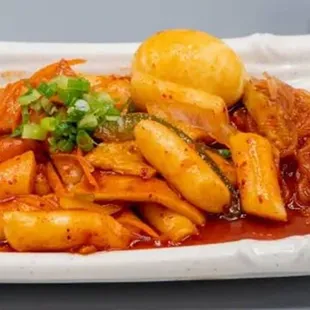 a plate of food